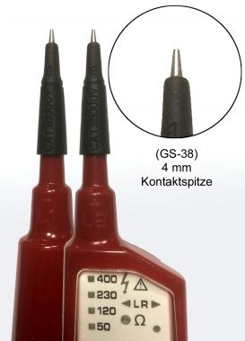 Benning Duspol Pr&uuml;fspitzenaufsatz GS-38 (10184809) (1VE = 2 St.)