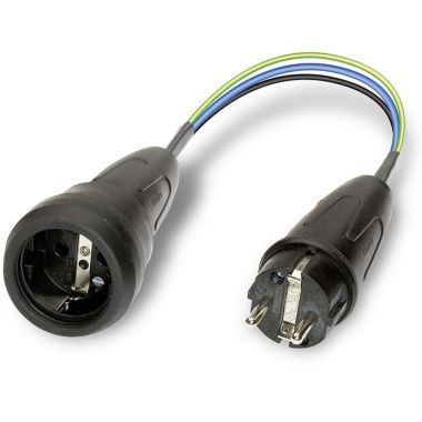 Benning Messadapter 16 A Schukokupplung - Schukostecker (044131)