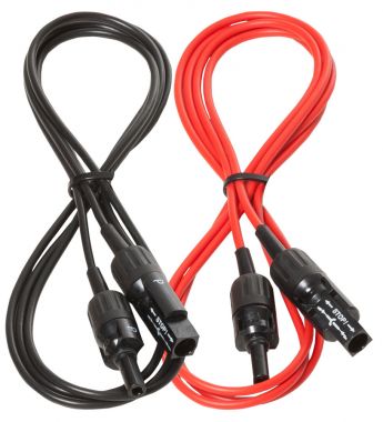 Benning MC4-/MC4-Messleitungssatz f&uuml;r PV 3 rot/ schwarz, 2m (10208355)