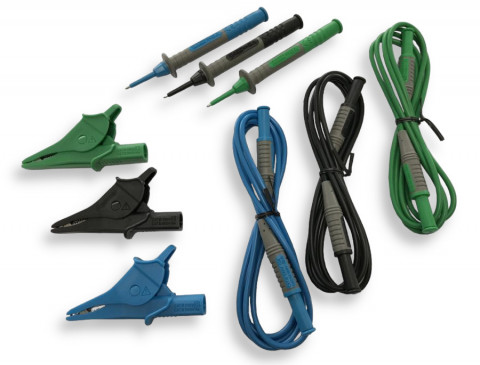 Benning Messleitungssatz schwarz/blau/gr&uuml;n f&uuml;r IT 105 (10217751) (vorher 10198406)