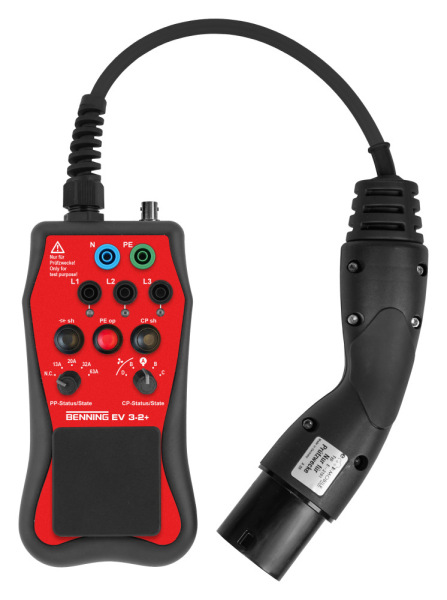 Benning EV 3-2+ Messadapter f&uuml;r EVSE-Ladestationen (04416901)