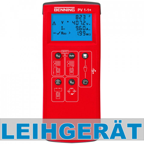 Leihger&auml;t: Benning PV 1-1+ (05042101)